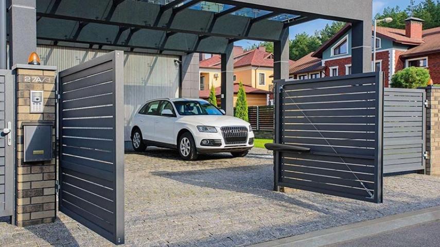 Для распашных ворот в Донском